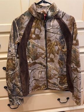 Field & Stream Realtree Camo Fleece Jacket - Brown/Green/Tan
